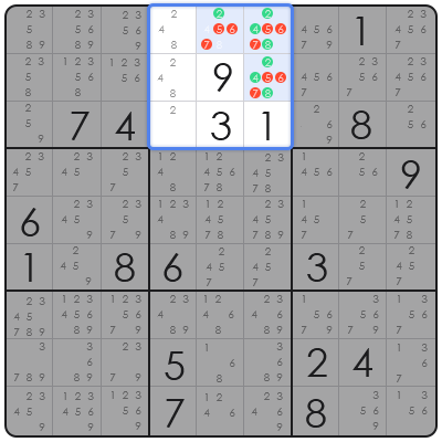 sudoku game tips